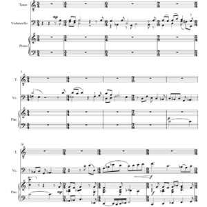 Two Tones (Tenor + Cello)