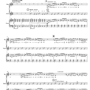 This Love Between Us (mmt 6 SSAA choir/sitar/tabla/piano)