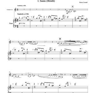 Clarinet Concerto (piano redux)