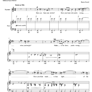 I do not know what I know (piano redux)