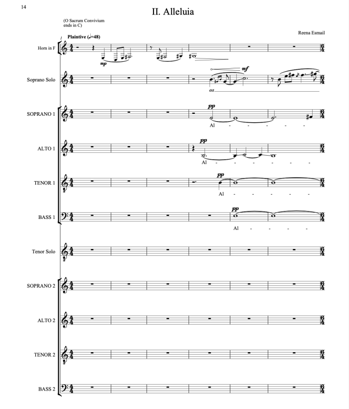 Alleluia (from Exaltations)